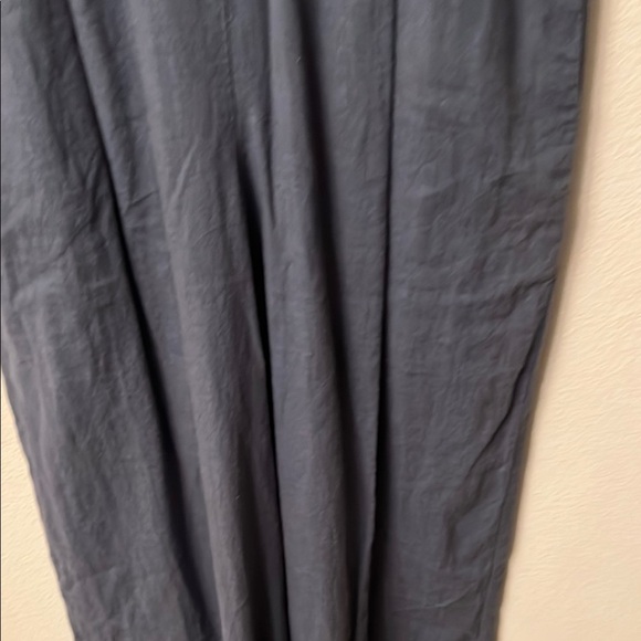 Lovestitch Blue Sleeveless Jumpsuit with V-Neck and Wide-Leg - Picture 11 of 17